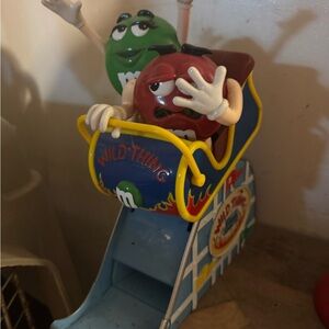 M&M'S Wild Thing Coaster with Red and Green Characters